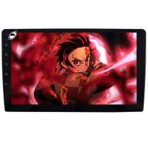 Multimídia Automotivo Android 9" Polegadas Espelhamento Bluetooth USB E-Tech Premium + Câmera Ré