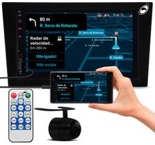 Multimídia Corsa Montana Vectra Meriva Espelhamento Bluetooth USB SD Card + Moldura + Câmera Ré