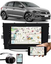 Multimídia E-Tech Vw Novo Polo 2018 2019 2020 Bluetooth Espelhamento Android IOS + Câmera Ré