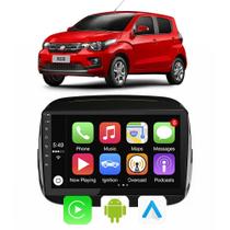 Multimidia Fiat Mobi 2017 2018 2019 2020 2021 2022 9" Pol Android-Auto/Carplay GPS Tv Online