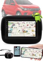 Multimídia Fiat Mobi Espelhamento Bluetooth USB SD Card + Moldura + Câmera Ré