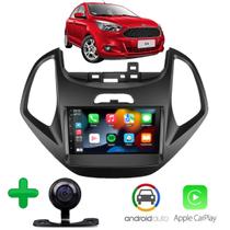 Multimidia Ford Ka Ka 2014 A 2018 Android 2gb Gps e Moldura