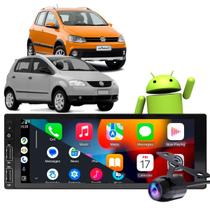 Multimídia Fox SpaceFox CrossFox 2004- 2019 Mp3 Android Carplay 1 Din 2-32Gb