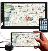 Multimídia H-Tech 2 Din Ht-3100 7 Pol Espelhamento Bt Câmera Multimídia H-Tech 2 Din Ht-3100 7 Pol Espelhamento Bt Câmera