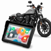 Multimídia Moto 5 Pol Mp5 Harley-Davidson Iron 883 2009 até 2022 Carplay e Android Auto Bluetooth Sem Fio À Prova Dágua Multimídia Moto 5 Pol Mp5 Harley-Davidson Iron 883 2009 até 2022 Carplay e Android Auto Bluetooth Sem Fio À Prova Dágua