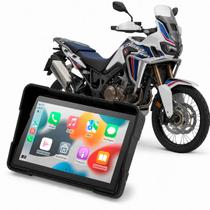 Multimídia Moto 5 Pol Mp5 Honda CRF 1100L Africa Twin 2020 a 2026 Carplay Android Auto Bluetooth Sem Fio À Prova Dágua Multimídia Moto 5 Pol Mp5 Honda CRF 1100L Africa Twin 2020 a 2026 Carplay Android Auto Bluetooth Sem Fio À Prova Dágua