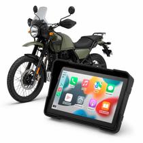 Multimídia Moto 5 Pol Royal Enfield Himalayan 411 2016 a 2023 Apple Carplay Android Auto Bluetooth S/Fio À Prova DÁgua Multimídia Moto 5 Pol Royal Enfield Himalayan 411 2016 a 2023 Apple Carplay Android Auto Bluetooth S/Fio À Prova DÁgua