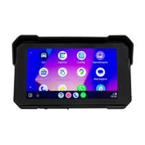 Multimídia Moto Carplay Android Auto Bt Gps Wifi Prova Água