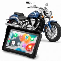 Multimídia Motos 5 Polegadas Suzuki Boulevard M800 2009 até 2026 Carplay e Android Auto Bluetooth Sem Fio À Prova Dágua Multimídia Motos 5 Polegadas Suzuki Boulevard M800 2009 até 2026 Carplay e Android Auto Bluetooth Sem Fio À Prova Dágua