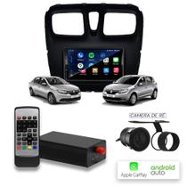 Multimídia MP10 CarPlay Android Auto Sandero e Logan com Tv