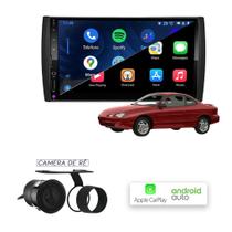 Multimídia MP10 CarPlay e Android Auto Escort 2001-2003