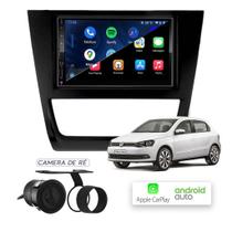 Multimídia MP10 CarPlay e Android Auto Gol G6 2012 A 2013