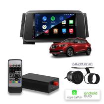 Multimídia MP10 CarPlay e Android Auto Nissan Kicks com Tv
