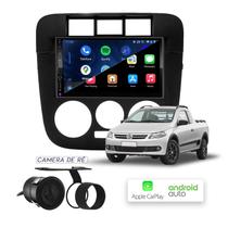 Multimídia MP10 CarPlay e Android Auto Volkswagen Saveiro G4