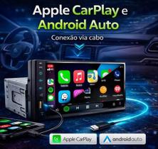 Multimídia Mp5 1din 2din 7 Carplay Android Auto Multimídia Mp5 1din 2din 7 Carplay Android Auto