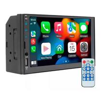 Multimídia mp5 2 din tela 7 full touch carplay android auto