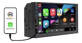Multimídia Mp5 2din 7 Carplay Android Auto Espelhamento Usb H-tech