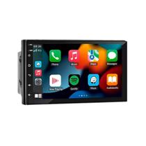 Multimídia MP5 2Din 7" Pol Tela de Vidro CP/AA Sem Fio Espelhamento H-Tech - HT-3125CA