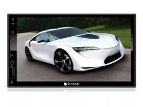 Multimídia Mp5 2Din Espelhamento Android Ios Usb Bluetooth