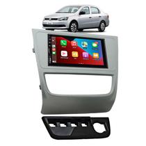 Multimídia MP5 7 Pol Automotivo Bluetooth USB Com CarPlay e Android Auto S/Fio Moldura Gol Voyage Saveiro G6 2013 a 2016 Multimídia MP5 7 Pol Automotivo Bluetooth USB Com CarPlay e Android Auto S/Fio Moldura Gol Voyage Saveiro G6 2013 a 2016