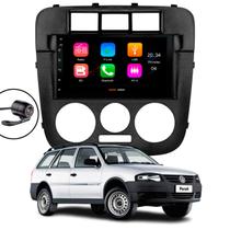 Multimídia MP5 7" Polegadas Gol Saveiro Parati G4 2006 a 2010 CarPlay/Android Moldura Câmera de Ré