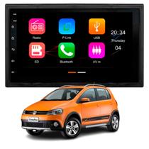 Multimídia MP5 7" Polegadas VW Polo Golf Fox Crossfox Bora CarPlay/Android Moldura Câmera de Ré Multimídia MP5 7" Polegadas VW Polo Golf Fox Crossfox Bora CarPlay/Android Moldura Câmera de Ré