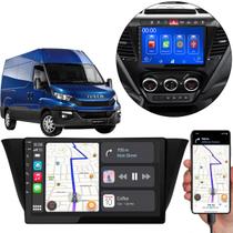 Multimidia MP5 9" Daily 2020-2023 CarPlay/Android-Auto + Câmera de Ré e Moldura Painel