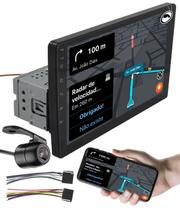 Multimídia MP5 9" Polegadas Traseira 1 Din H-Tech HT-9001G2 + Câmera de Ré
