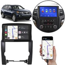 Multimidia MP5 9" Sorento 2010 2011 2012 CarPlay/Android-Auto + Câmera de Ré e Moldura Painel