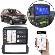 Multimidia MP5 9" Sortento 2007 2008 2009 CarPlay/Android-Auto + Câmera de Ré e Moldura Painel Multimidia MP5 9" Sortento 2007 2008 2009 CarPlay/Android-Auto + Câmera de Ré e Moldura Painel