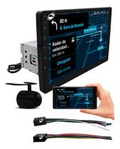 Multimídia mp5 9 traseira 1 din h-tech ht-9002ca android auto carplay + câmera de ré