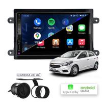 Multimídia MP5 CarPlay e Android Auto Onix 2012 a 2019