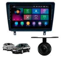Multimidia Mp5 Rs9200br Es Pro Line Carplay Sem Fio + Moldura 9" Gm Corsa G01 Hatch e Sedan Classic + Câmera de Ré