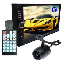 Multimídia Mp5 Tela 7 Polegadas 1 Din Camera de Ré Colorida Radio Am Fm Espelhamento Android e ios Multimídia Mp5 Tela 7 Polegadas 1 Din Camera de Ré Colorida Radio Am Fm Espelhamento Android e ios