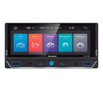 Multimidia Mp5 Tela Capacitiva 6.86 1 Din Carplay E Android Cor Preto Multimidia Mp5 Tela Capacitiva 6.86 1 Din Carplay E Android Cor Preto