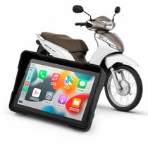 Multimídia para Moto Honda Biz 125 de 5 Polegadas com Carplay Android Auto Bluetooth Espelhamento Sem Fio À prova dágua Multimídia para Moto Honda Biz 125 de 5 Polegadas com Carplay Android Auto Bluetooth Espelhamento Sem Fio À prova dágua