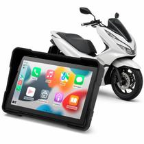 Multimídia para Moto Honda PCX 160 de 5 Polegadas com Carplay Android Auto Bluetooth Espelhamento Sem Fio À prova dágua Multimídia para Moto Honda PCX 160 de 5 Polegadas com Carplay Android Auto Bluetooth Espelhamento Sem Fio À prova dágua