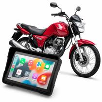 Multimídia para Moto Honda Titan 150 5 Polegadas com Carplay Android Auto Bluetooth Espelhamento Sem Fio À prova dágua Multimídia para Moto Honda Titan 150 5 Polegadas com Carplay Android Auto Bluetooth Espelhamento Sem Fio À prova dágua