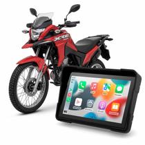 Multimídia para Moto Honda XRE 190 de 5 Polegadas com Carplay Android Auto Bluetooth Espelhamento Sem Fio À prova dágua Multimídia para Moto Honda XRE 190 de 5 Polegadas com Carplay Android Auto Bluetooth Espelhamento Sem Fio À prova dágua