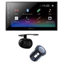 Multimídia Pioneer DMH-A348BT 6.8 + Câmera de Ré Touch Screen Bluetooth 4.2 Weblink Cast USB