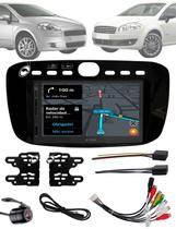 Multimídia Punto 2012 à 2016 Linea 2016 2017 Com Espelhamento + Câmera Ré