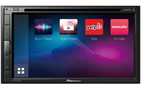 Multimídia Receiver Pioneer AVH-Z5280TV LCD 6,8" 2din touch-screen CarPlay e Android Auto