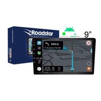 Multimídia Roadstar Android Carplay 9" RS915BR