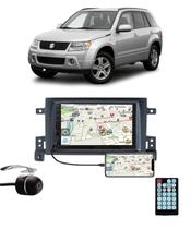 Multimídia Suzuki Gran Vitara Espelhamento Bluetooth USB SD Card + Moldura + Câmera Borboleta