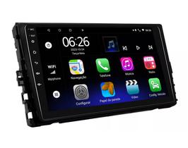 Multimídia T-cross Nivus Novo Polo Virtus Sistema Android e com Carplay sem fio Android Auto sem fio