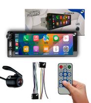 Multimídia Traseira 1 Din 6.8 HT2693CA Android Auto Car Play Htech Câmera de Ré Multimídia Traseira 1 Din 6.8 HT2693CA Android Auto Car Play Htech Câmera de Ré
