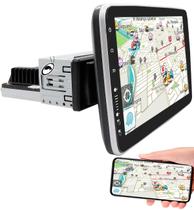 Multimídia Traseira 1 Din 9" Polegadas Tela Rotativa H-Tech HT-9290CA 2GB Ram 32GB