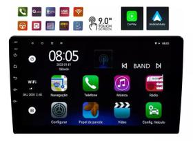 Multimidia Universal Android 12 Qled Gps Wifi Carplay 9 Pol - SOAK