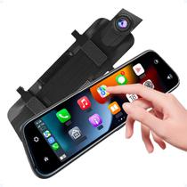 Multimídia Universal Retrovisor Cam Automotiva C-Play A-Auto