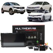 Multimídia Universal T-Cross Virtus Polo Jr8 R8 Wifi GPS Android 10